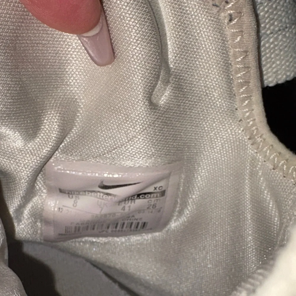 Men's Cream Athletic High-Top Sneakers - Picture 3 of 5